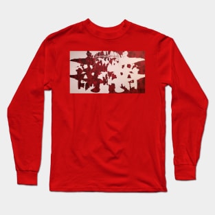 Anti-symmetry abstraction Long Sleeve T-Shirt